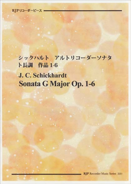 Sonata G Major, Op. 1-6 image number null