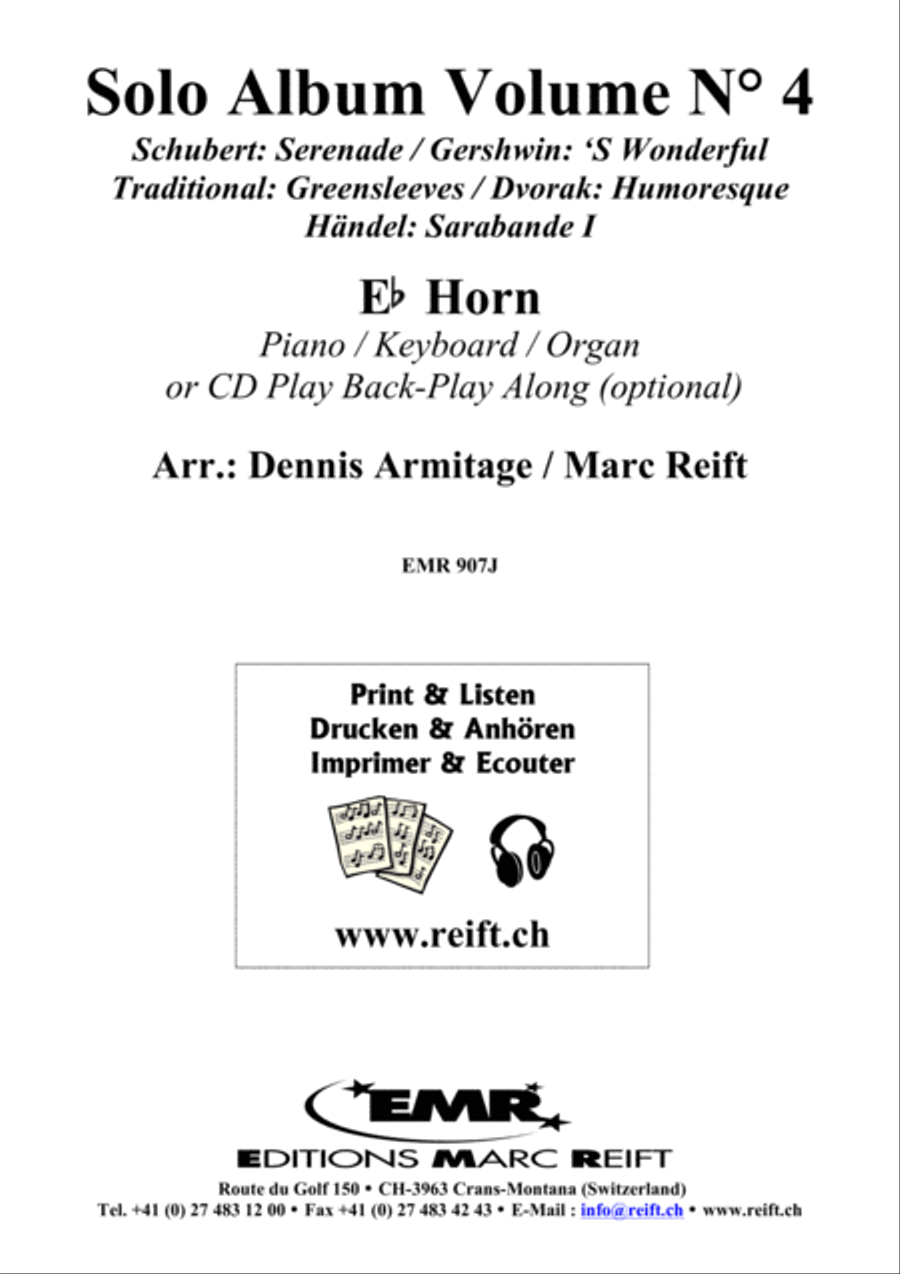 Solo Album Volume 04 Horn scores gallery preview page 2