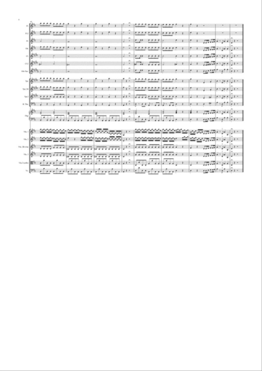 Gloria Chamber Orchestra scores gallery preview page 4