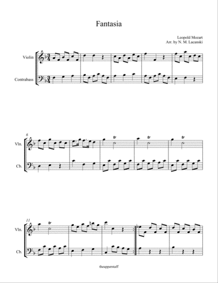 Fantasia String Duet scores gallery preview page 2