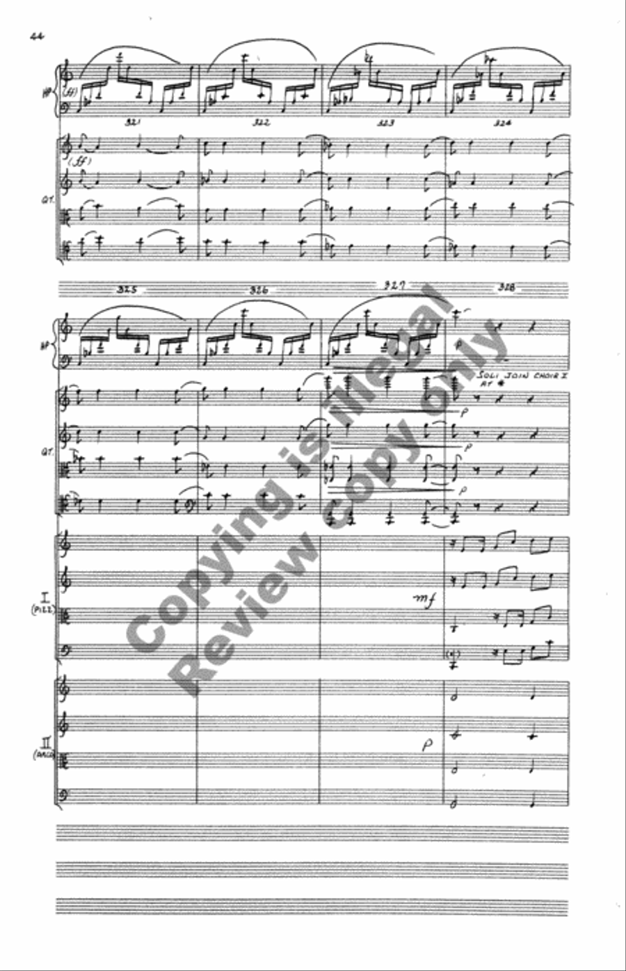 Concerto for Orchestra Full Orchestra scores gallery preview page 122