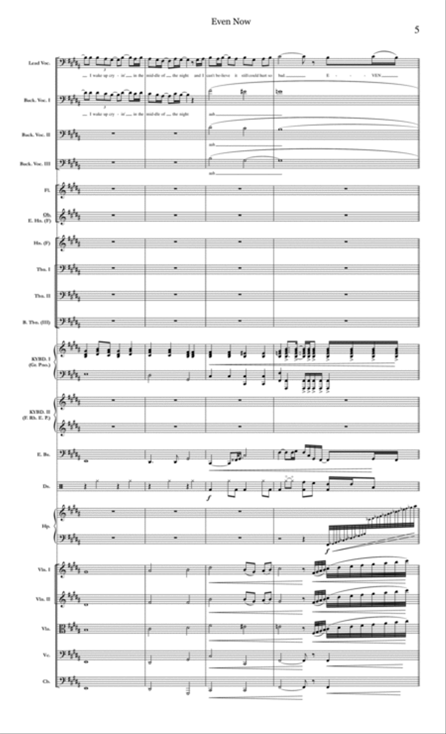 Even Now Chamber Orchestra scores gallery preview page 5