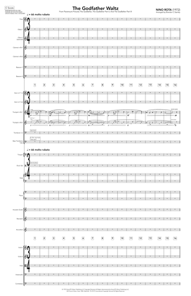 Book cover for The Godfather Waltz - Score Only
