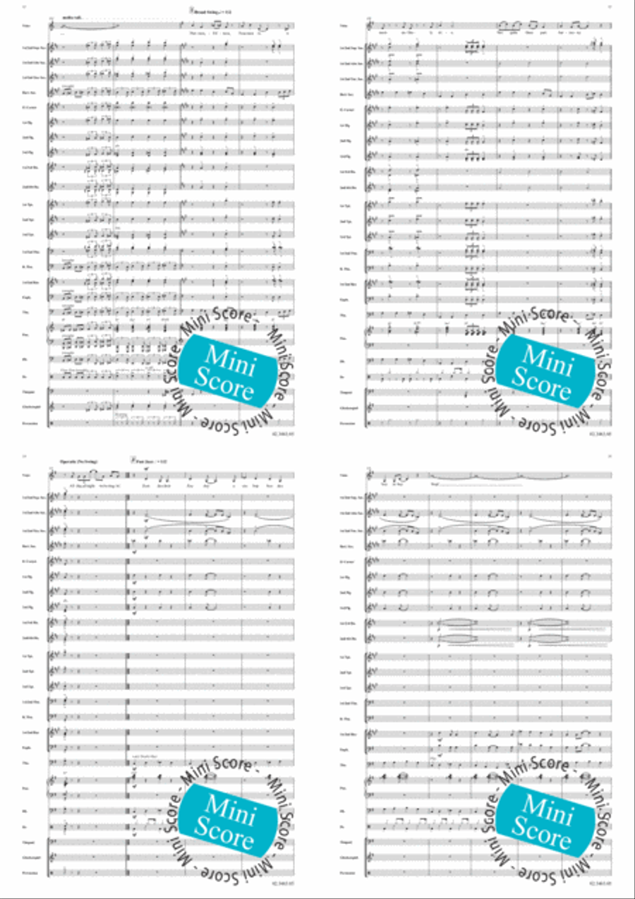The Girl in 14G The Girl in 14G Fanfare Band scores gallery preview page 8