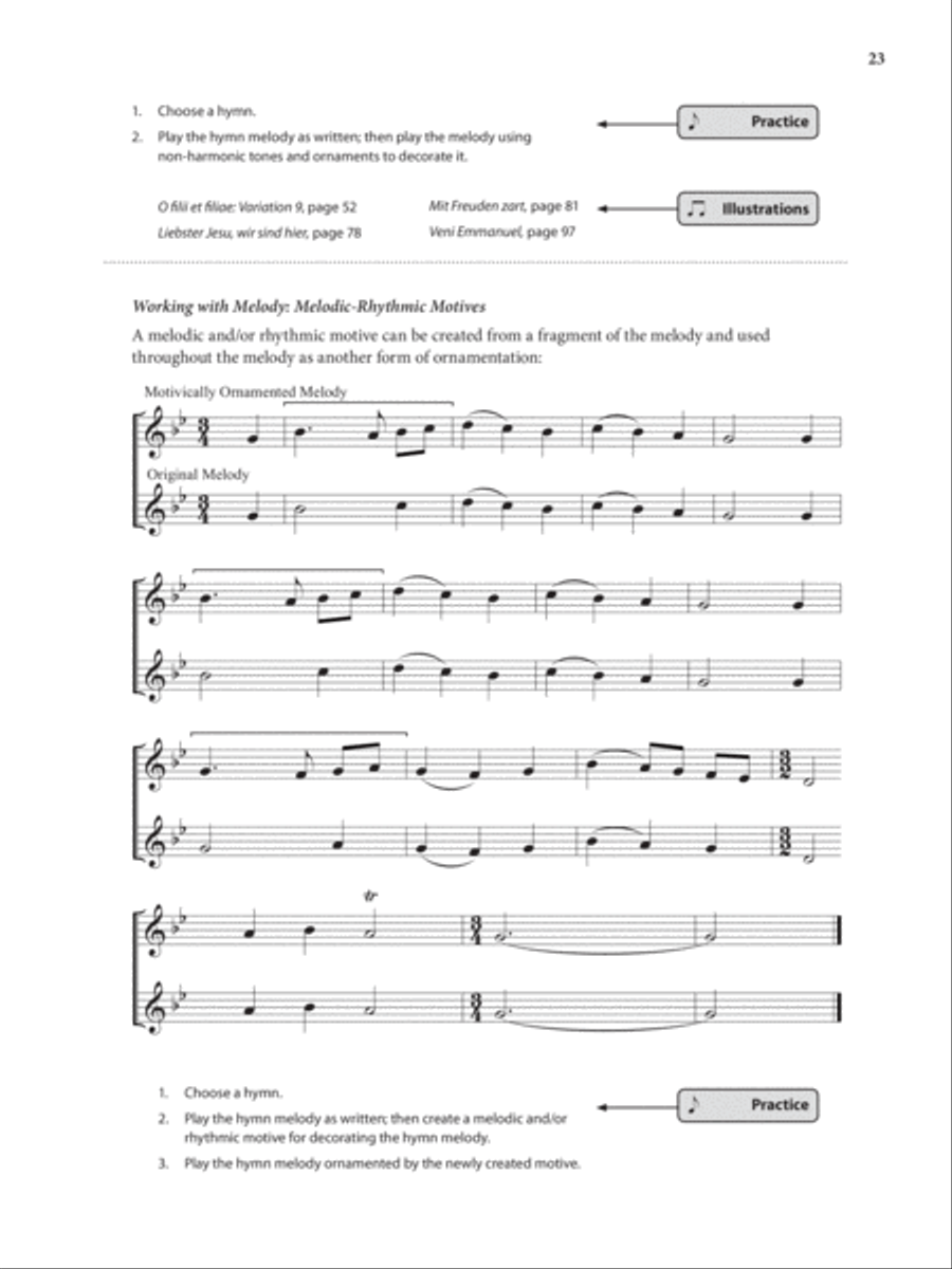 Creative Hymn Playing: Improvisation, Exercises, and Repertoire Organ scores gallery preview page 11