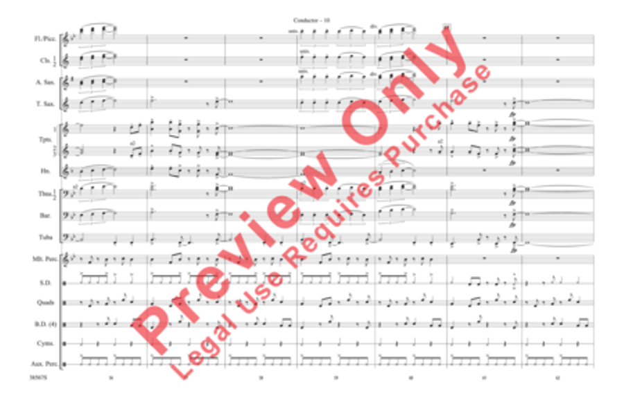 Land of Make Believe Marching Band scores gallery preview page 11