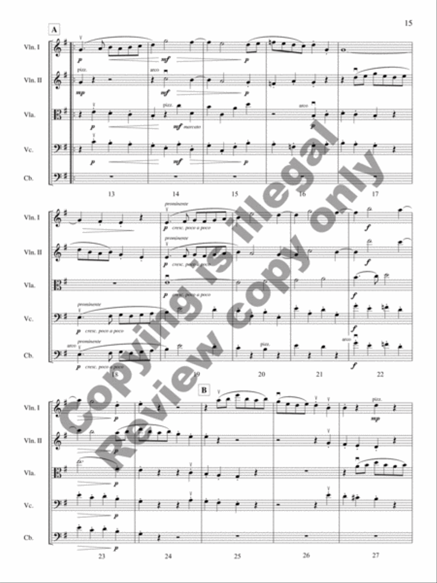 Charterhouse Suite Charterhouse Suite String Orchestra scores gallery preview page 8