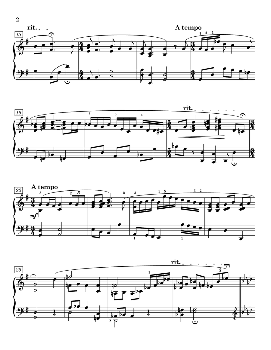 The Wexford Carol Piano Solo scores gallery preview page 2
