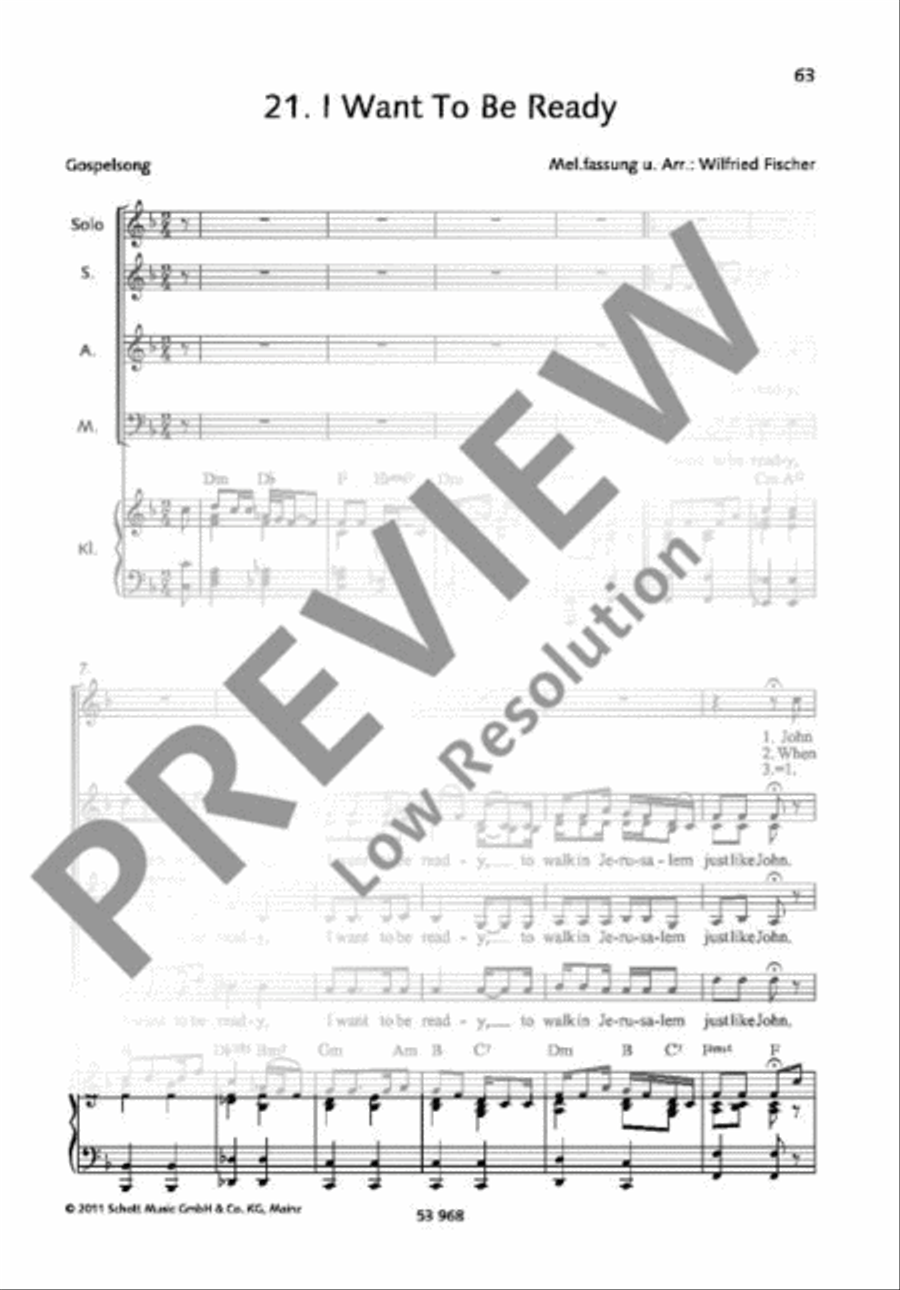 I Want To Be Ready 3-Part scores gallery preview page 2