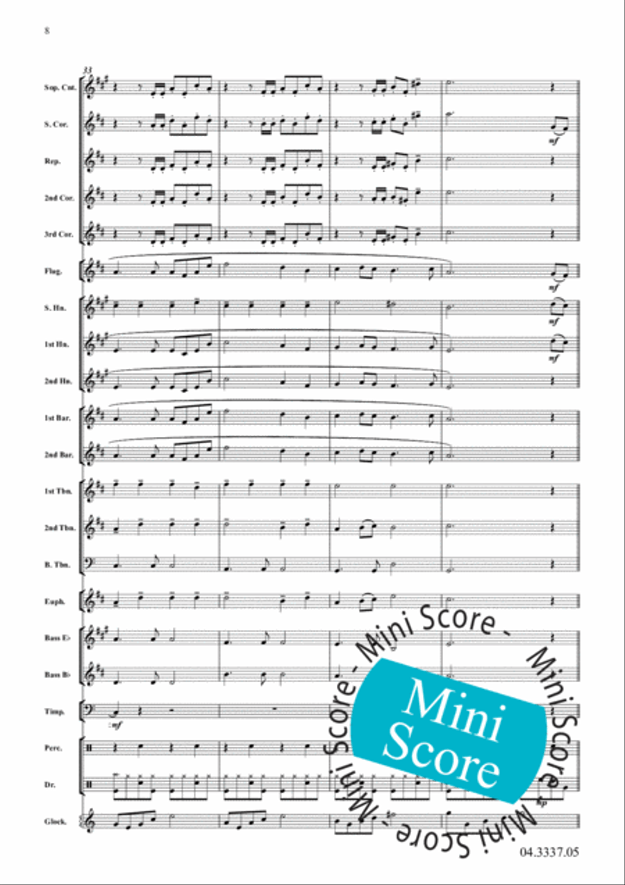 Little Mayflower Brass Band scores gallery preview page 12