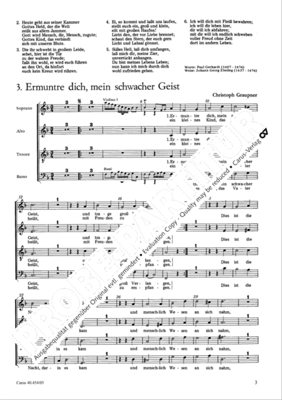 Weihnachtschorale Choir scores gallery preview page 4