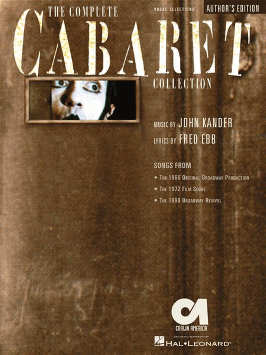 The Complete Cabaret Collection Piano, Vocal, Guitar scores gallery preview page 3