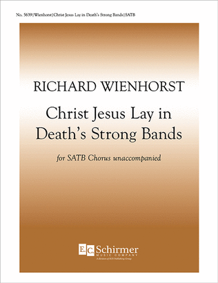 Christ Jesus Lay in Death's Strong Bands