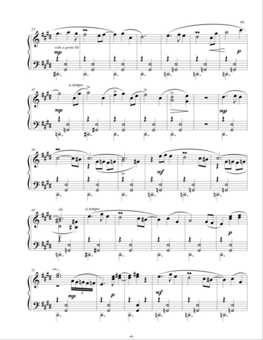 Three Preludes for Solo Piano - Opus 13 image number null