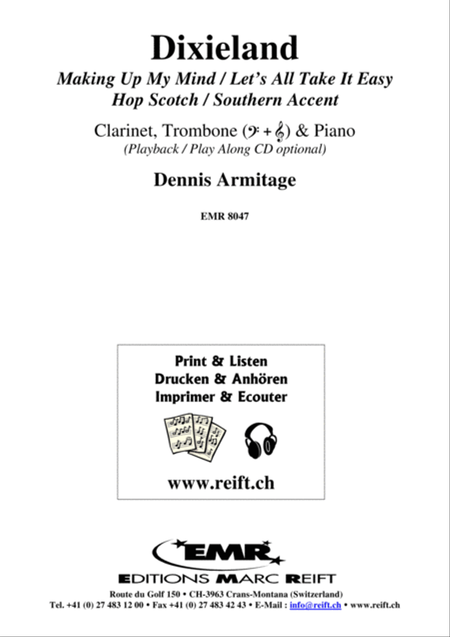 Dixieland Clarinet scores gallery preview page 2