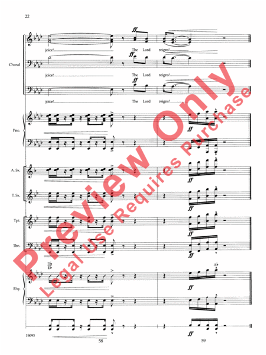 Say It Loud Choir scores gallery preview page 25