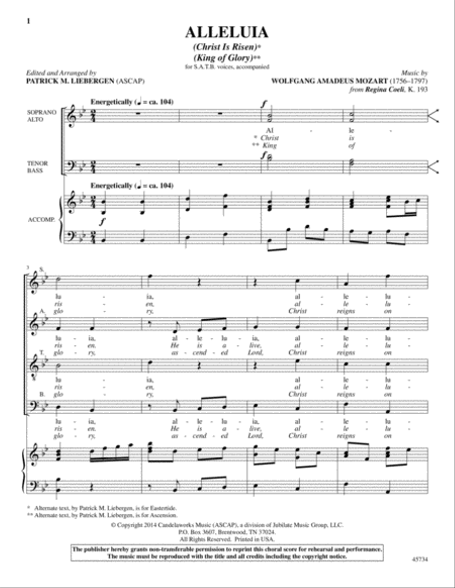 Instant Introits and Amens Choir scores gallery preview page 49