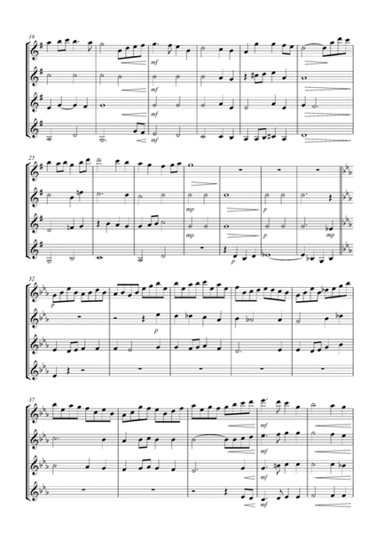 HYMN FOR VIOLIN ENSEMBLE - O Jesus, Thou Art Standing image number null