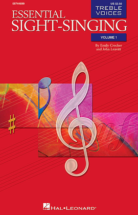 Book cover for Essential Sight-Singing Vol. 1 Treble Voices
