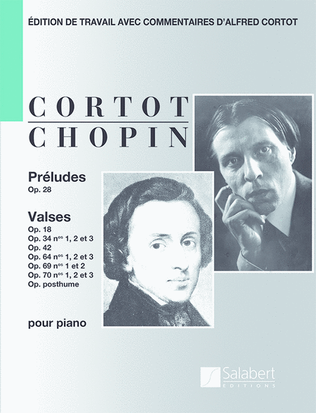 Book cover for Préludes Op. 28 et Valses Op. 18 - 34 - 42 - 54 -