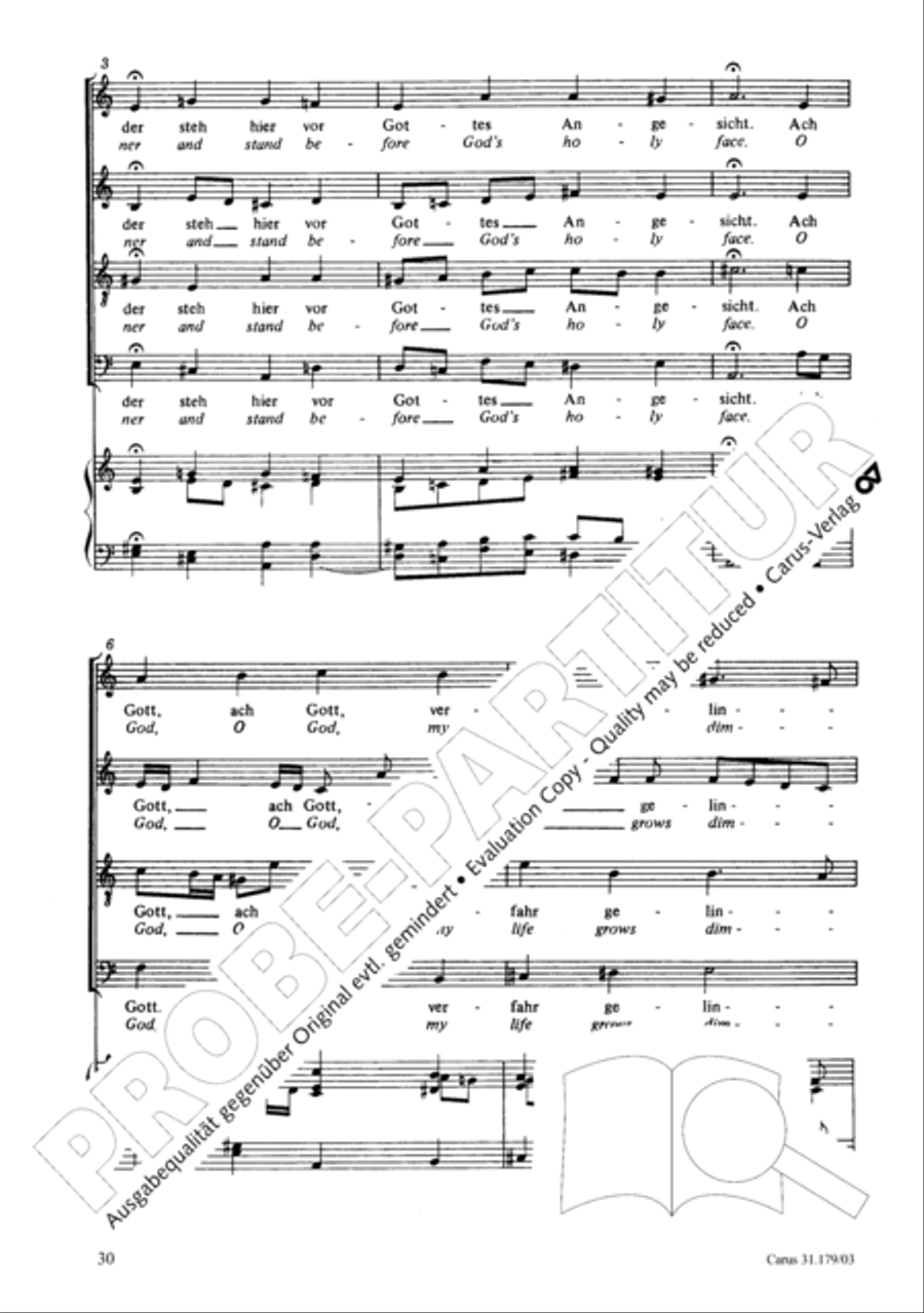 Be aware, your fear of God may turn to heresy (Siehe zu, dass deine Gottesfurcht nicht Heuchelei sei) STB scores gallery preview page 31