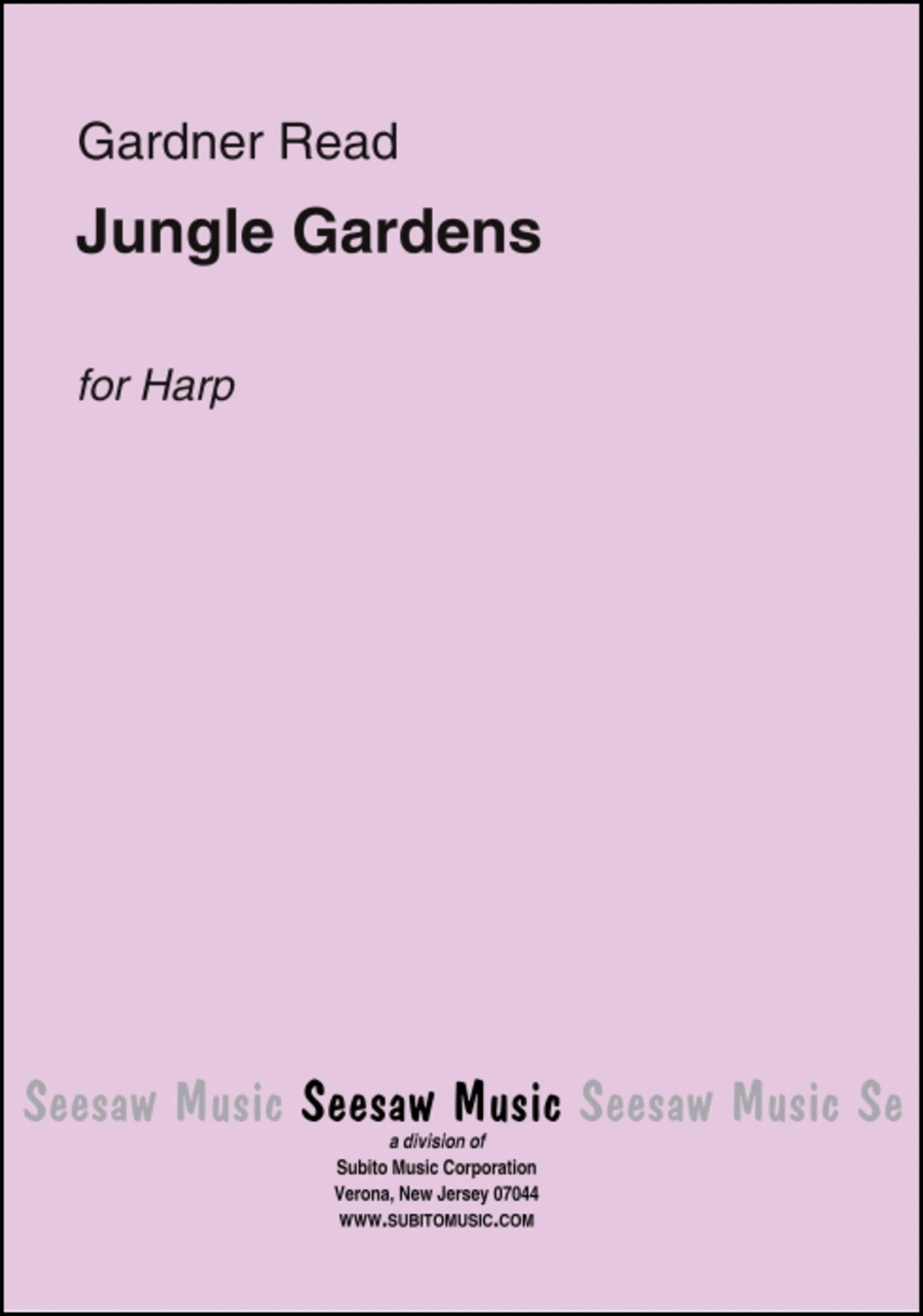 Jungle Gardens by Moonlight Harp scores gallery preview page 1
