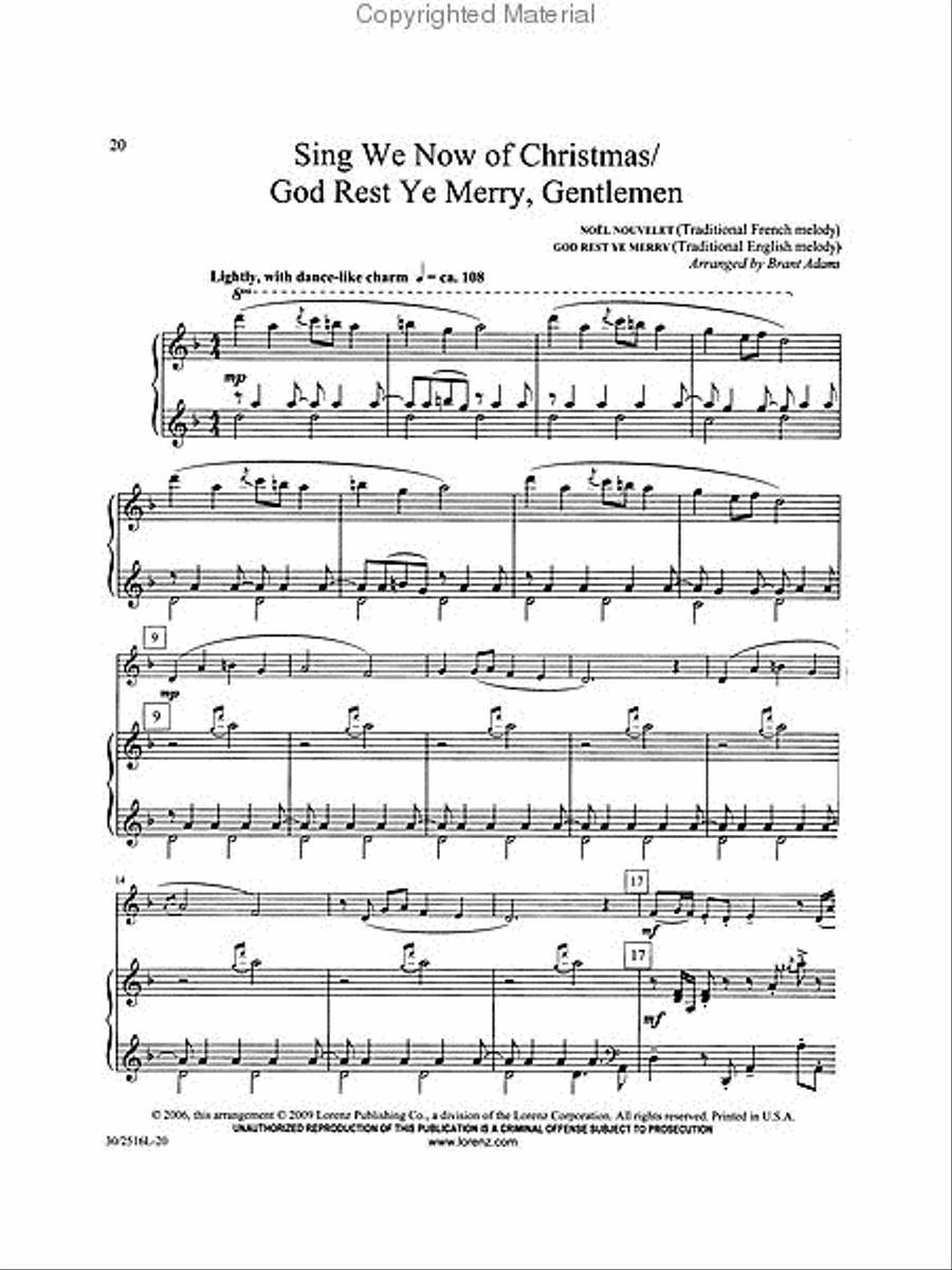 Oboe Solos for Worship Piano and Keyboard scores gallery preview page 4