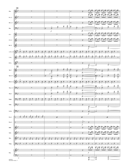 Interstellar Fanfare - Conductor Score (Full Score)
