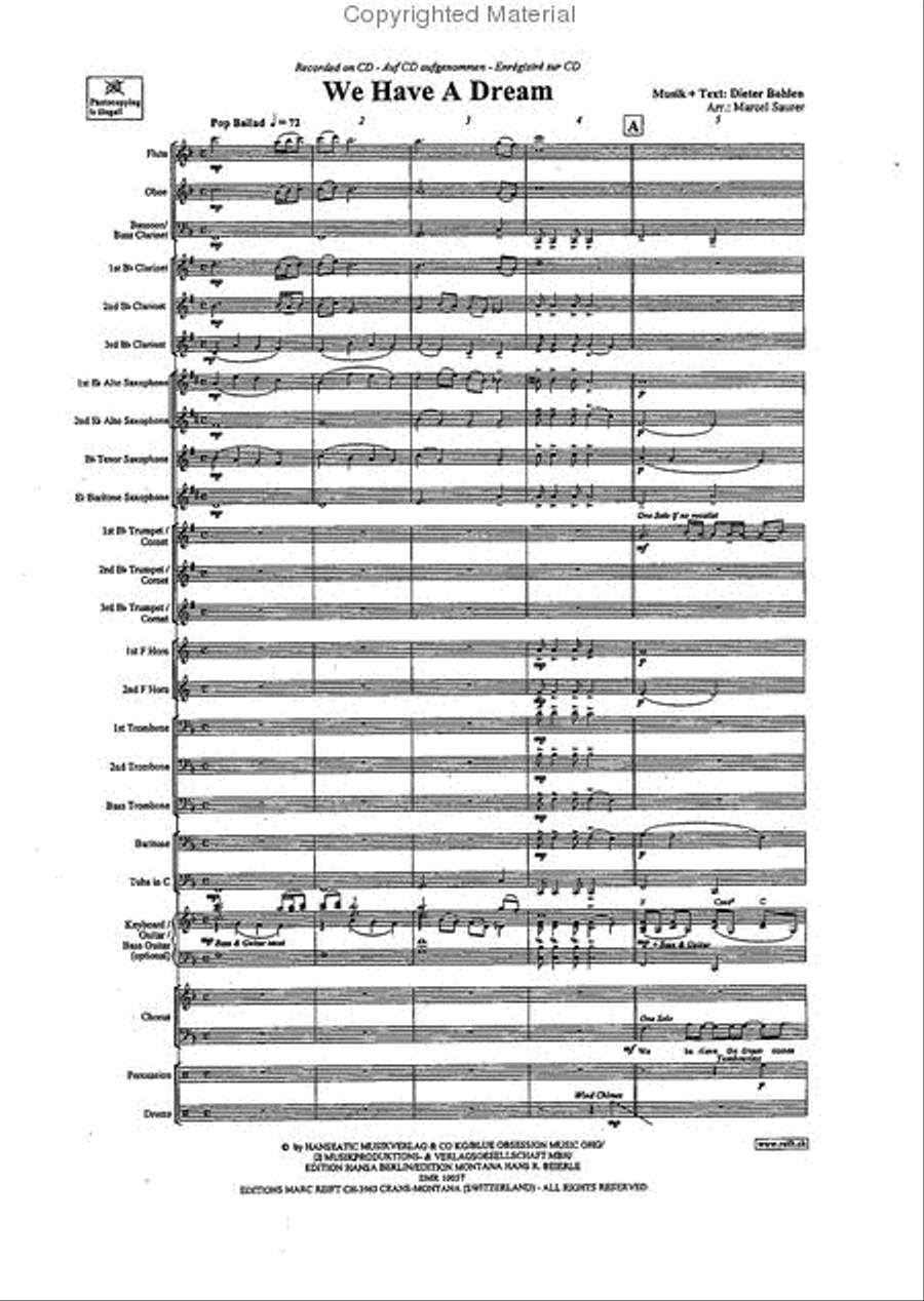 We Have A Dream We Have A Dream 4-Part scores gallery preview page 3