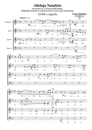 Alleluja - Choir SATB a cappella