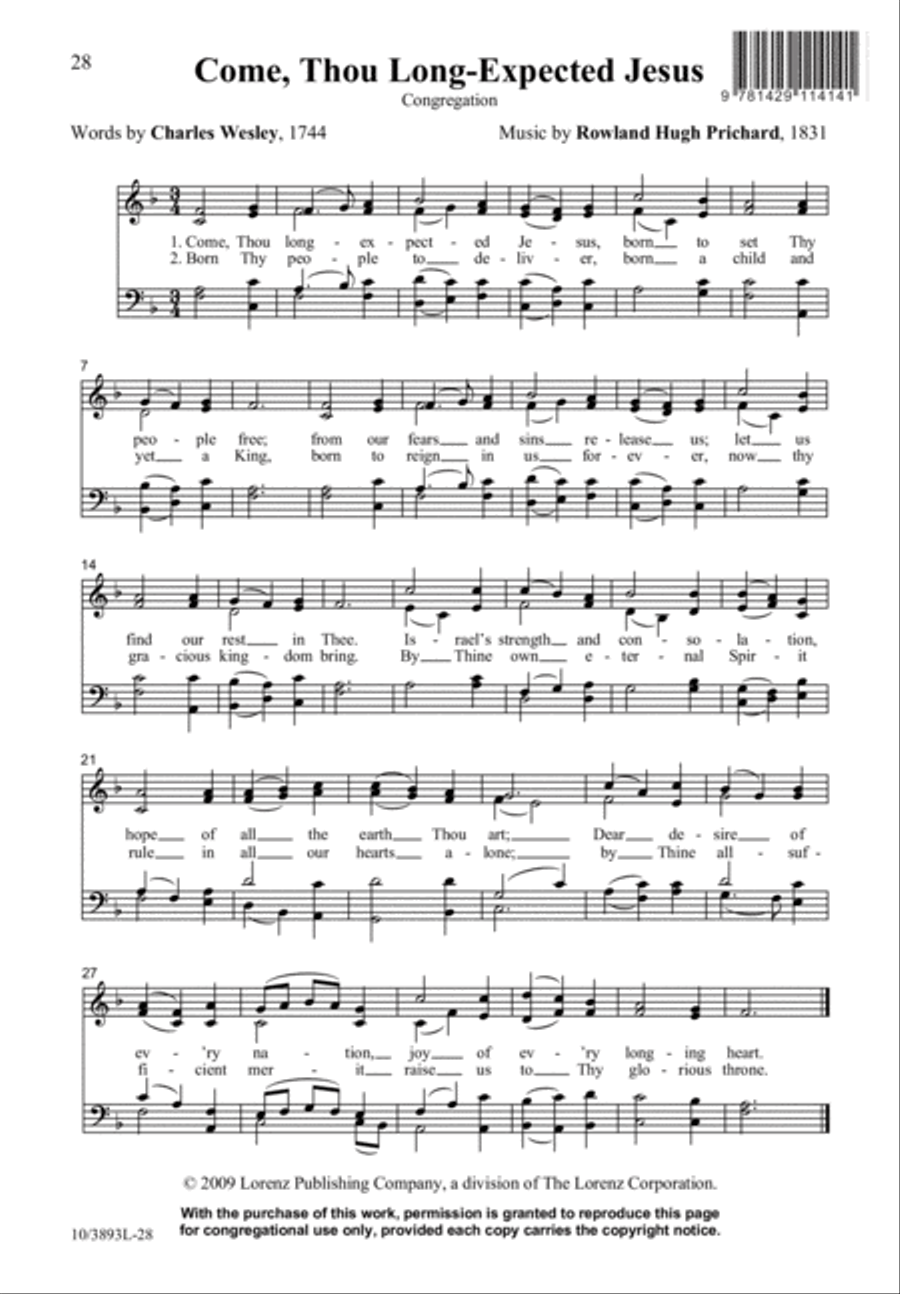 The Birth of a King 4-Part scores gallery preview page 28