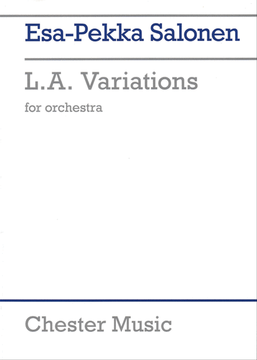 L.A. Variations Orchestra scores gallery preview page 1