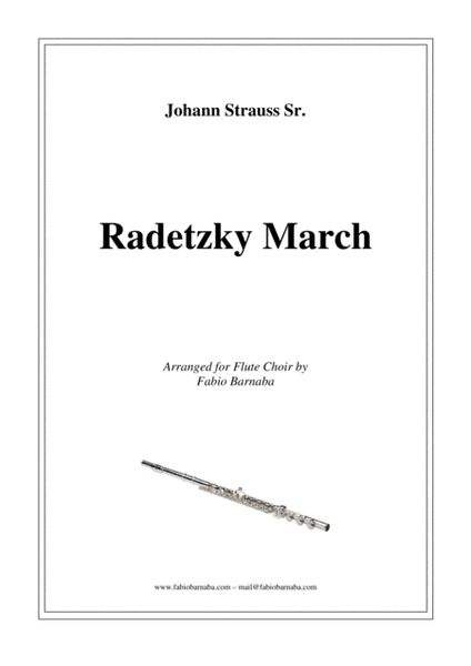 Radetzky March - for Flute Choir image number null