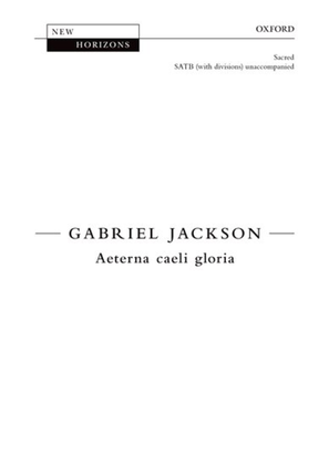 Book cover for Aeterna caeli gloria