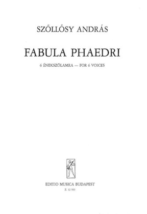 Book cover for Fabula Phaedri