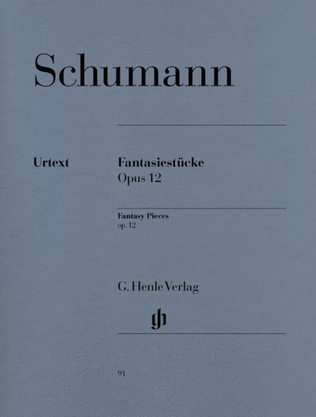 Book cover for Schumann - Fantasiestucke Op 12
