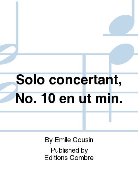 Solo concertant No. 10 en Ut min.