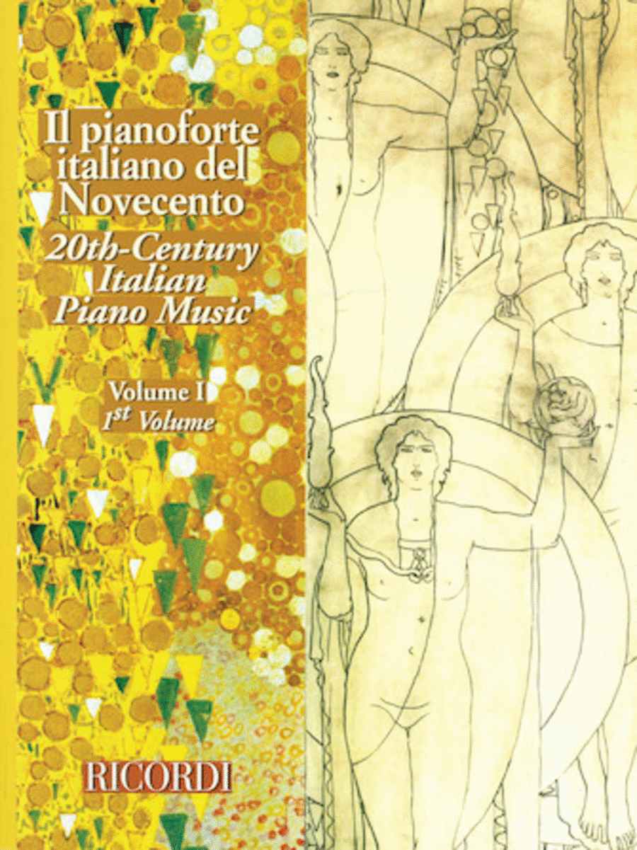 20th Century Italian Piano Music – Volume 1 Piano Solo scores gallery preview page 1