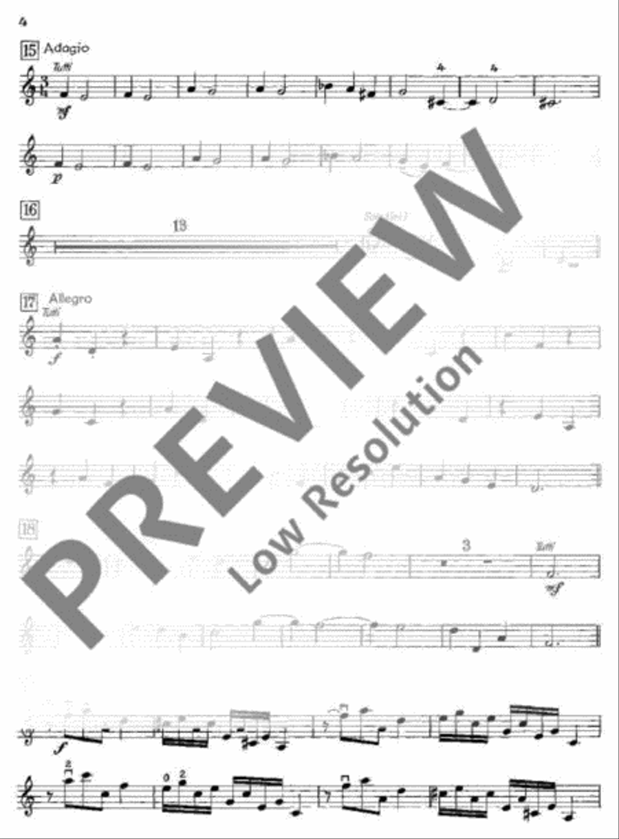 Concerto grosso String Orchestra scores gallery preview page 7