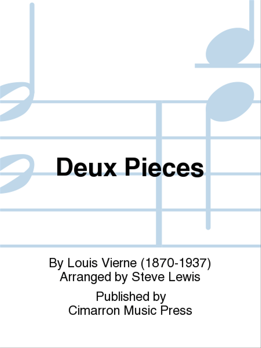 Deux Pieces Piano Accompaniment scores gallery preview page 1