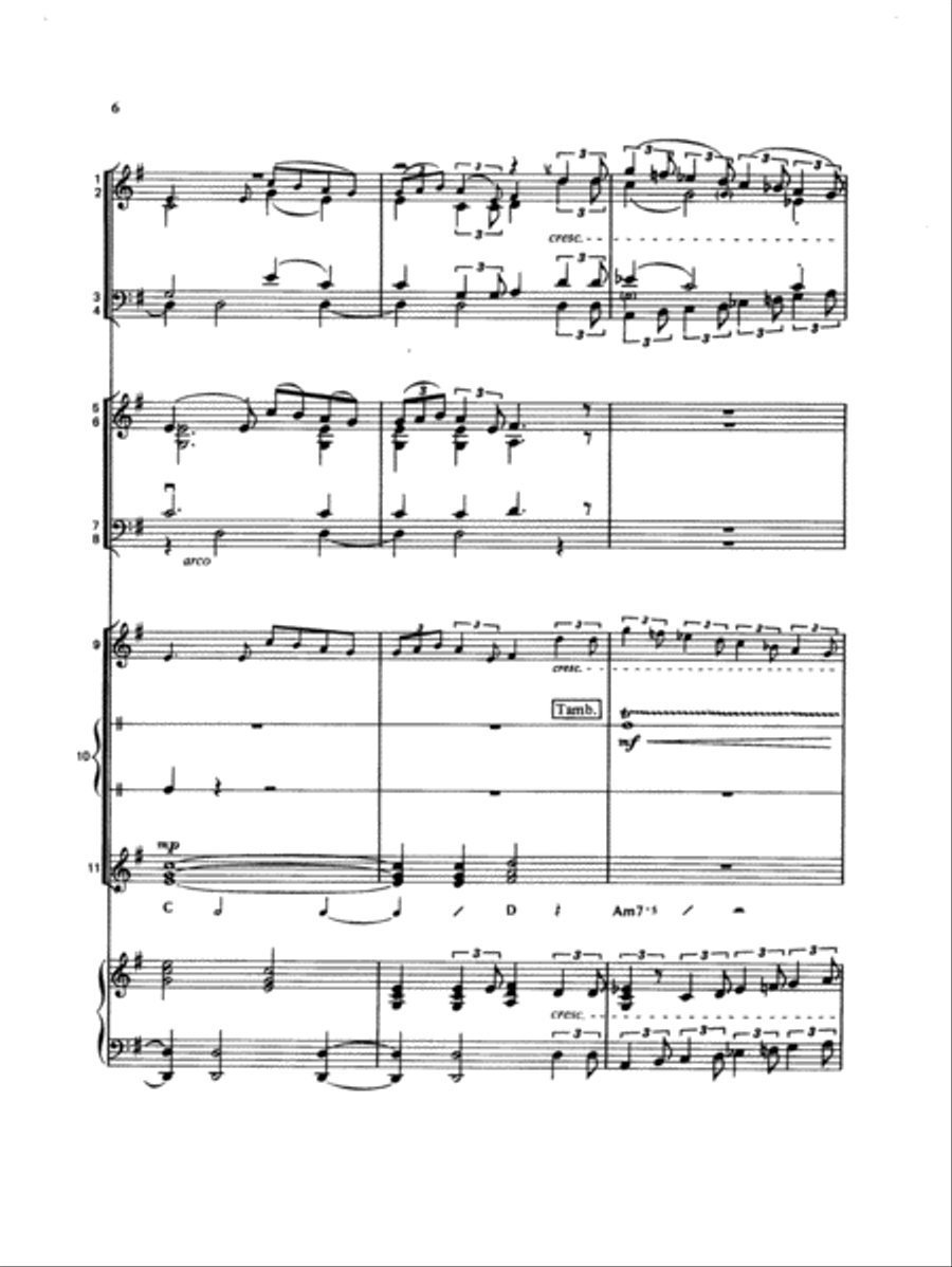 Star Wars (Main Theme) Star Wars (Main Theme) School and Community scores gallery preview page 6