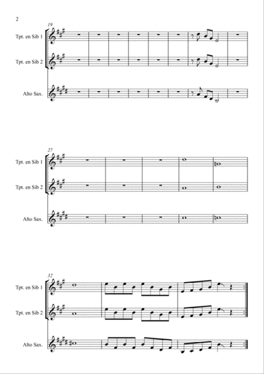 Sgt. Pepper's Lonely Hearts Club Band Alto Saxophone scores gallery preview page 2