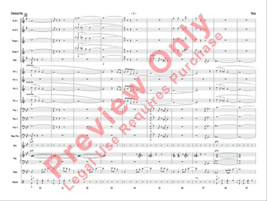 Povo Povo Jazz Ensemble scores gallery preview page 8