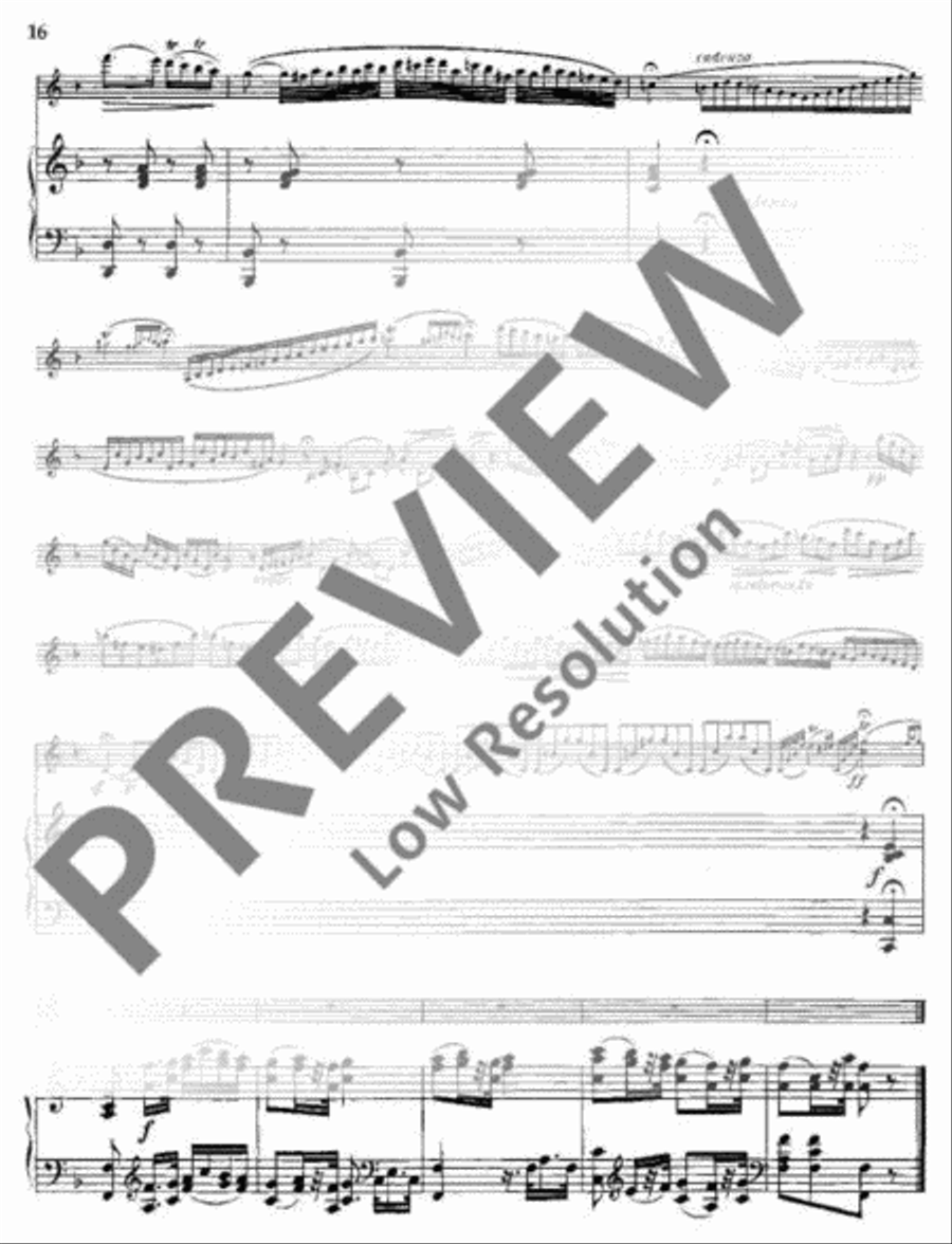Concerto N°19 D minor Piano scores gallery preview page 17