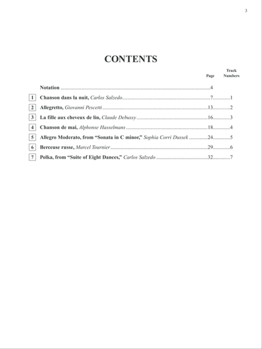 Suzuki Harp School, Volume 5 Harp scores gallery preview page 3