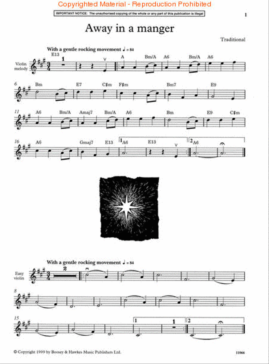 The Christmas Fiddler – Complete Violin Solo scores gallery preview page 2