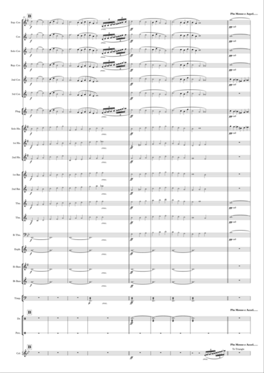 Firebird Suite Brass Ensemble scores gallery preview page 3