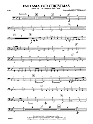 Fantasia for Christmas (based on "The Ukranian Bell Carol"): Tuba