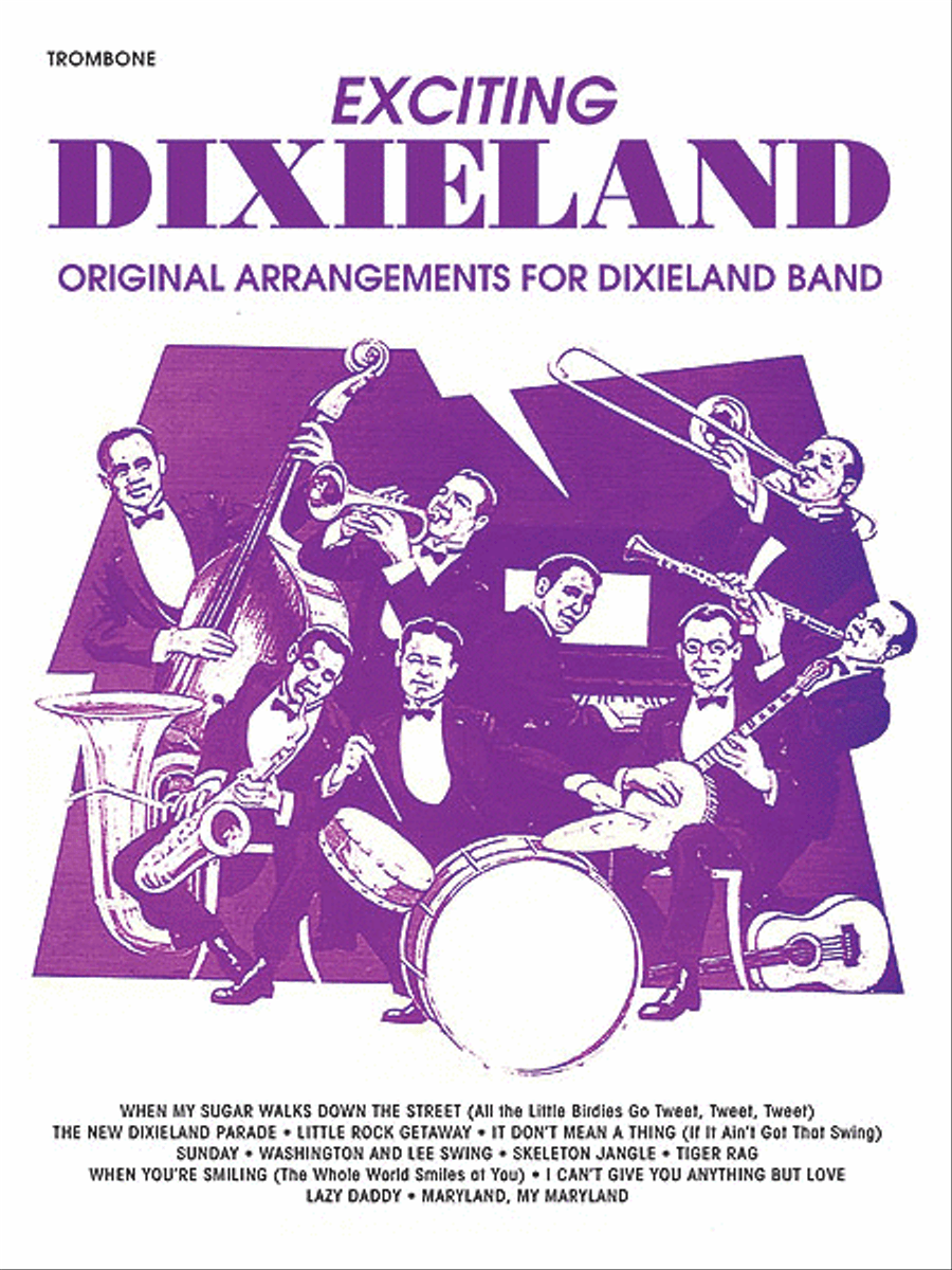 Exciting Dixieland Jazz Ensemble scores gallery preview page 1