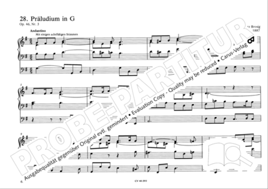 Free Organ Music from the Romantic Period, Vol. I (Freie Orgelmusik der Romantik, Band I) Organ scores gallery preview page 67